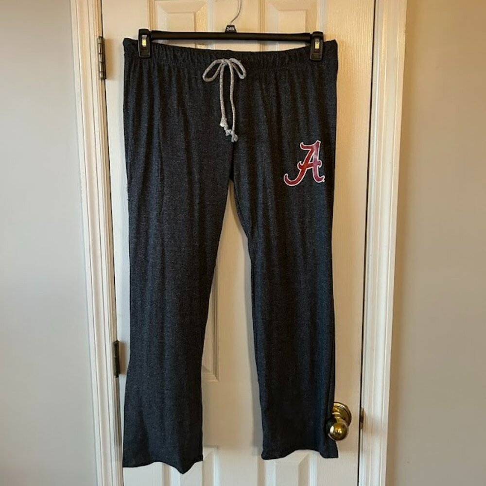 NWT Womens University of Alabama Athletic Lounge Sweat Pants Drawstring  L Large